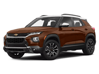 Brown Chevrolet Trax compact SUV showcasing modern design and sporty features. Ideal for urban driving and outdoor adventures.