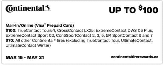 Bridgestone tire promotion offering up to $150 on select models, including WeatherPeakâ„¢, Alenzaâ„¢, Duelerâ„¢, DriveGuardâ„¢, Ecopiaâ„¢, Potenzaâ„¢, and Turanzaâ„¢. Valid online only with installation at participating dealers. Offer period: March 10 to May 31. Visit bridgestonerewards.com for details.