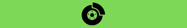 Black silhouette of an oil can with a drop of oil against a bright green background, symbolizing vehicle maintenance and oil changes.
