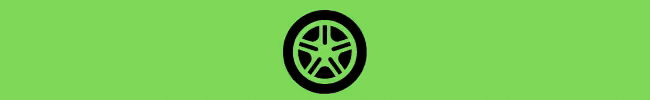 Black silhouette of an oil can with a drop of oil against a bright green background, symbolizing vehicle maintenance and oil changes.