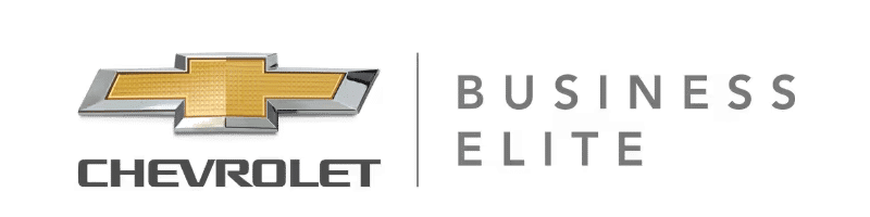 Chevrolet Business Elite logo featuring the iconic Chevrolet bowtie emblem and "Business Elite" text, designed for professionals seeking dependable commercial vehicles and services.