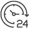 A stylized icon of a man speaking, depicting sound waves emanating from his mouth, symbolizing communication and public speaking.