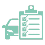 Icon of a hand with a finger pressing or tapping, representing user interaction and touch functionality in digital interfaces.