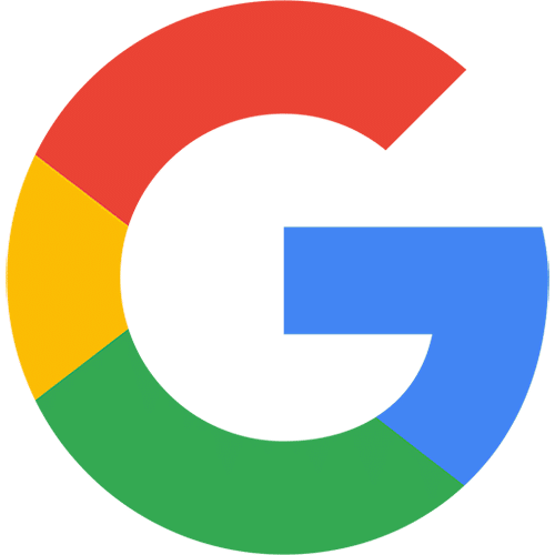 Google logo featuring a colorful circular design with red, yellow, green, and blue elements, symbolizing innovation and search technology.