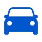 Blue dollar sign icon representing currency and financial concepts.