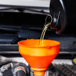 ACDelco 5W-30 motor oil bottle, featuring advanced synthetic formula designed for optimal engine performance and protection.